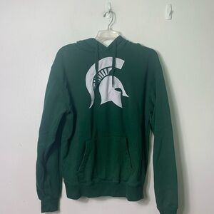 Michigan State Spartan Hoodie Large Logo Size Medium